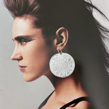Silver Retro' Earrings