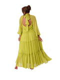 Lemon Grass Dress Backless