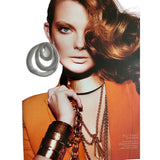 Handmade Large Dangling Earrings