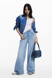 DENIM CROSSBODY BAG