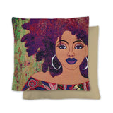 Woven Cushion Cover Believe