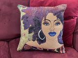 Woven Cushion Cover Believe