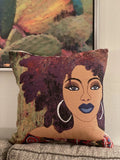 Woven Cushion Cover Believe