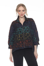 Load image into Gallery viewer, BRUSHSTROKE JACKET, MULTI-COLOR STATEMENT PIECE - Moonlight Jacket - 4048