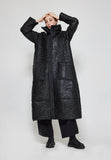 LUUKAA Black Fiora Coat & hand muff