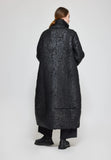 LUUKAA Black Fiora Coat & hand muff