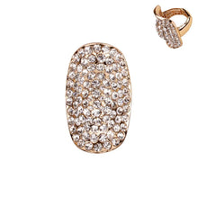 Load image into Gallery viewer, Rhinestone Shield Ring
