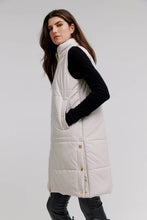 Load image into Gallery viewer, Puffer Vest w/Side Snap Detail Nikki Jones K5142R-815