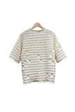 Waffle Textured Short Top