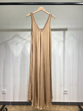 V neck dress