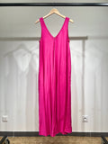 V neck dress
