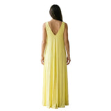 V neck dress