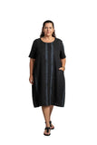 San Fran Linen Dress Transparente 90847T-62