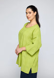 AUREA Mixed-texture tunic LUUKAA