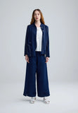 CLOVER Architectural denim muslin jacket