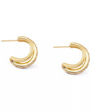 LIVY HUGGIE EARRINGS