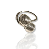Spiral cuff bracelet