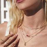 Courtney PaperClip Necklace Kendra Scott