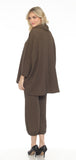 COWL NECK PULLOVER  WAFFLE