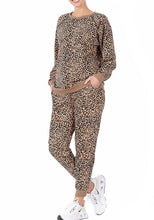 Load image into Gallery viewer, Cotton Terry Animanl Print Pants