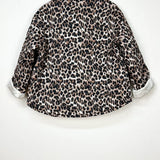 Leopard pattern coats, with colored background