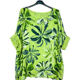 Cotton Blouse Floral Pattern