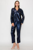 Sequin Top Long Sleeve