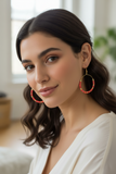 4700 Round Hand Made Earrings