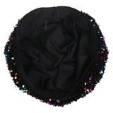 Bedazzling Spangled Sequins Velvety Beret