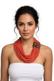 Wood Buckle Necklace