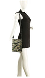 Camo Print Rhinestones Crossbody Sling