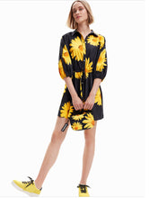 Load image into Gallery viewer, Woven Dress 3/4 Sleeve- Women