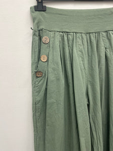 Loose Fitting Pants Cotton