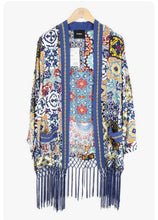 Load image into Gallery viewer, Kimono Style Cardigan 3/4 Sleeves