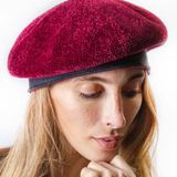 Chenille Beret Adjustable