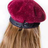 Chenille Beret Adjustable