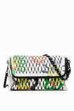 Midsize die-cut suns crossbody bag women