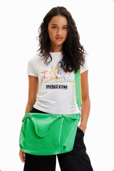 Large plain bag women