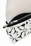 Midsize floral crossbody bag women