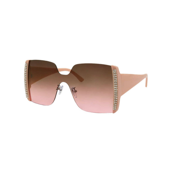 Oversized Rhinestones Eye Sunglasses women