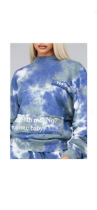 Tie Dye Pullover Sweatshirt