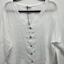 Load image into Gallery viewer, Linen Button Down Blouse -women