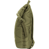 Wave Quilted Puffer Nylon 18 Inch Square Buckle Workbook Backpack
