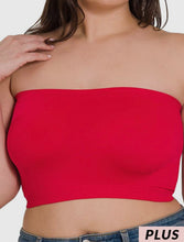 Load image into Gallery viewer, Plus Size 8 inch Bandeau Bra