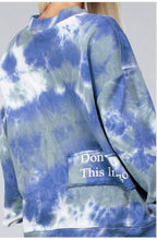 Load image into Gallery viewer, Tie Dye Pullover Sweatshirt