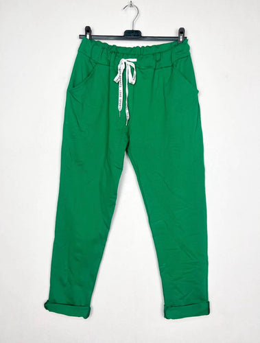 Casual Pants with Laces