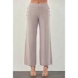 Knitted Ribbed Long Pant