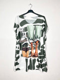 Printed Tunic round Neck