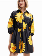 Load image into Gallery viewer, Woven Dress 3/4 Sleeve- Women