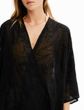 Floral Design Kaftan Summer Cover Up Women